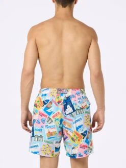 MC2 Saint Barth Lightweight Fabric Swim Shorts Lighting With Postcards Print -MC2 Saint Barth Shop UID LIG000102726F MAN SWIMSHORT BLUE 20240620110950 4 4461a8c2 cfc7 45ba 9cce 25d114dfa9d0
