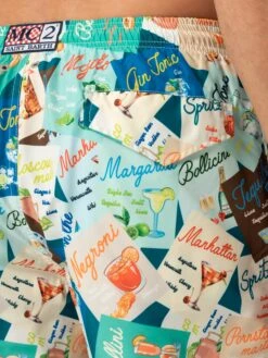 MC2 Saint Barth Lightweight Fabric Swim-shorts Lighting With Cocktail Print -MC2 Saint Barth Shop UID LIG000105545H MAN SWIMSHORT GREEN 20250418124524 06