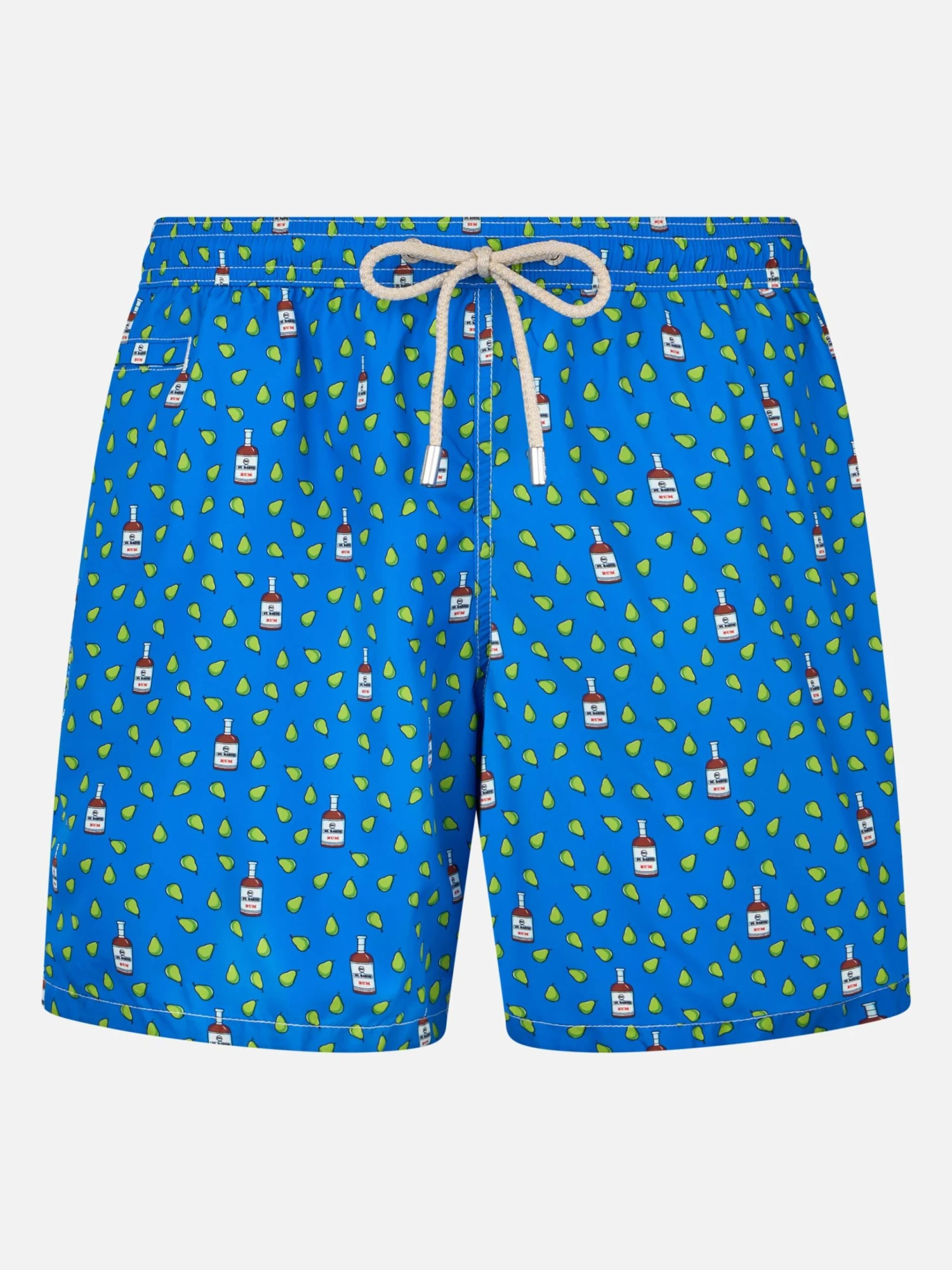 MC2 Saint Barth Man Lightweight Fabric Swim-shorts Lighting Micro Fantasy With Rum And Pear Print 3 MC2 Saint Barth Man Lightweight Fabric Swim-shorts Lighting Micro Fantasy With Rum And Pear Print