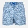 MC2 Saint Barth Man Lightweight Fabric Swim-shorts Lighting Micro Fantasy With Loabster Print -MC2 Saint Barth Shop UID LIG000300497F MAN SWIMSHORT WHITE 05