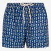 MC2 Saint Barth Man Lightweight Fabric Swim-shorts Lighting Micro Fantasy With Vov Bombardino Print | VOV SPECIAL EDITION