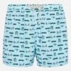 MC2 Saint Barth Lightweight Fabric Swim Shorts Lighting With Cars And Beach Cabana Print 1 MC2 Saint Barth Lightweight Fabric Swim Shorts Lighting With Cars And Beach Cabana Print -MC2 Saint Barth Shop UID LIG000301227H MAN SWIMSHORT BLUE POSTCARD PLACES 5