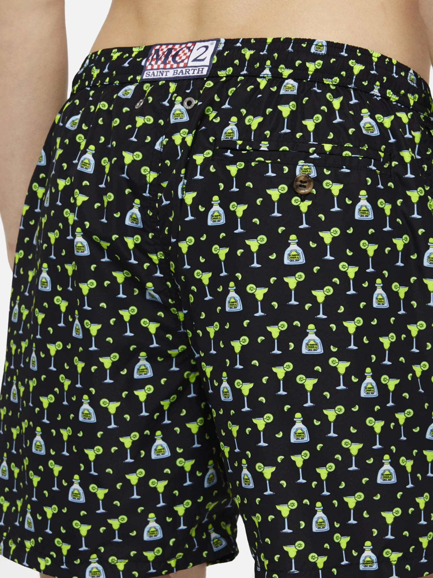 MC2 Saint Barth Lightweight Fabric Swim Shorts Lighting With Margarita Print 8 MC2 Saint Barth Lightweight Fabric Swim Shorts Lighting With Margarita Print - Image 6