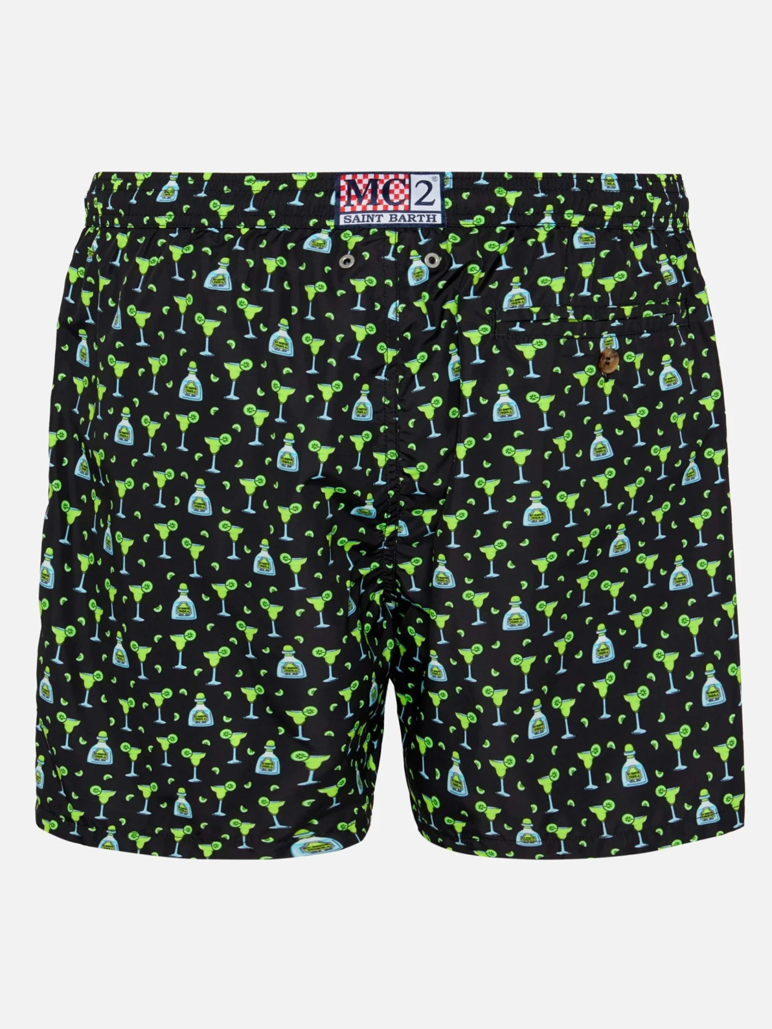 MC2 Saint Barth Lightweight Fabric Swim Shorts Lighting With Margarita Print 4 MC2 Saint Barth Lightweight Fabric Swim Shorts Lighting With Margarita Print - Image 2