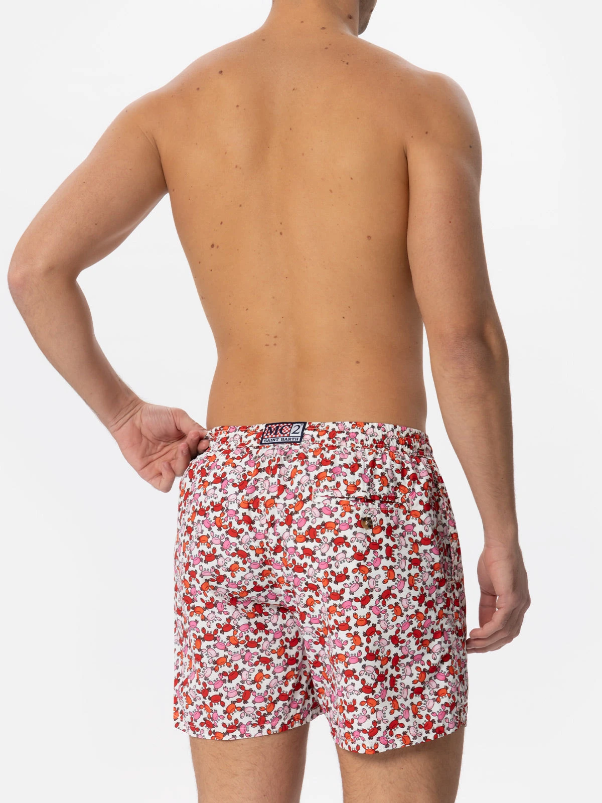 MC2 Saint Barth Man Swim Shorts With Crabs Print 7 MC2 Saint Barth Man Swim Shorts With Crabs Print - Image 5
