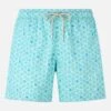 MC2 Saint Barth Man Lightweight Fabric Swim-shorts Lighting Micro Fantasy With Starfishes Print -MC2 Saint Barth Shop UID LIG000302530F MAN SWIMSHORT GREEN 20240624163500 3