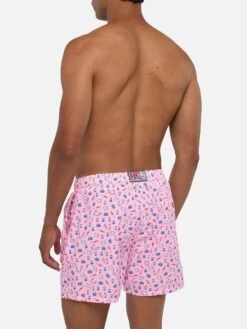 MC2 Saint Barth Lightweight Fabric Swim Shorts Lighting With Doctor Job Print 12 MC2 Saint Barth Lightweight Fabric Swim Shorts Lighting With Doctor Job Print -MC2 Saint Barth Shop UID LIG000302724H MAN SWIMSHORT PINK FUNNYPRINTS MC2 20250704173518 3