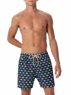MC2 Saint Barth Man Lightweight Fabric Swim-shorts Lighting Micro Fantasy With Clownfishes Print 8 MC2 Saint Barth Man Lightweight Fabric Swim-shorts Lighting Micro Fantasy With Clownfishes Print -MC2 Saint Barth Shop UID LIG000302949F MAN SWIMSHORT BLUE NAVY 01