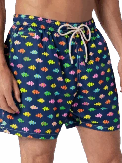 MC2 Saint Barth Man Lightweight Fabric Swim-shorts Lighting Micro Fantasy With Clownfishes Print 9 MC2 Saint Barth Man Lightweight Fabric Swim-shorts Lighting Micro Fantasy With Clownfishes Print -MC2 Saint Barth Shop UID LIG000302949F MAN SWIMSHORT BLUE NAVY 04