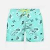 MC2 Saint Barth Boy Water Green Swim Shorts With Bandanna Pattern -MC2 Saint Barth Shop UID LIG000303168F boy watergreen swimshorts bandanna Vespa 01