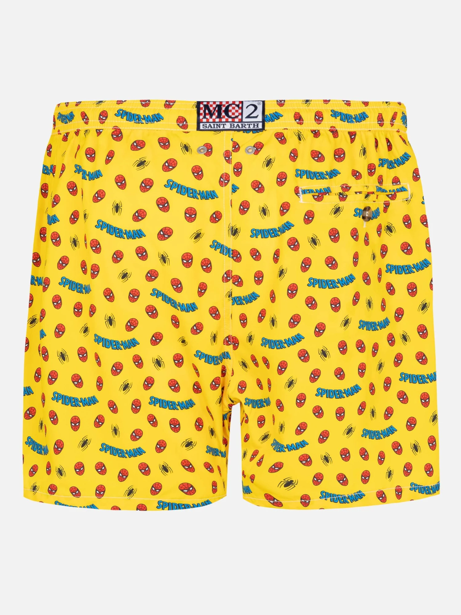 MC2 Saint Barth Lightweight Fabric Swim Shorts Lighting With Spiderman Print | MARVEL SPECIAL EDITION 4 MC2 Saint Barth Lightweight Fabric Swim Shorts Lighting With Spiderman Print | MARVEL SPECIAL EDITION - Image 2