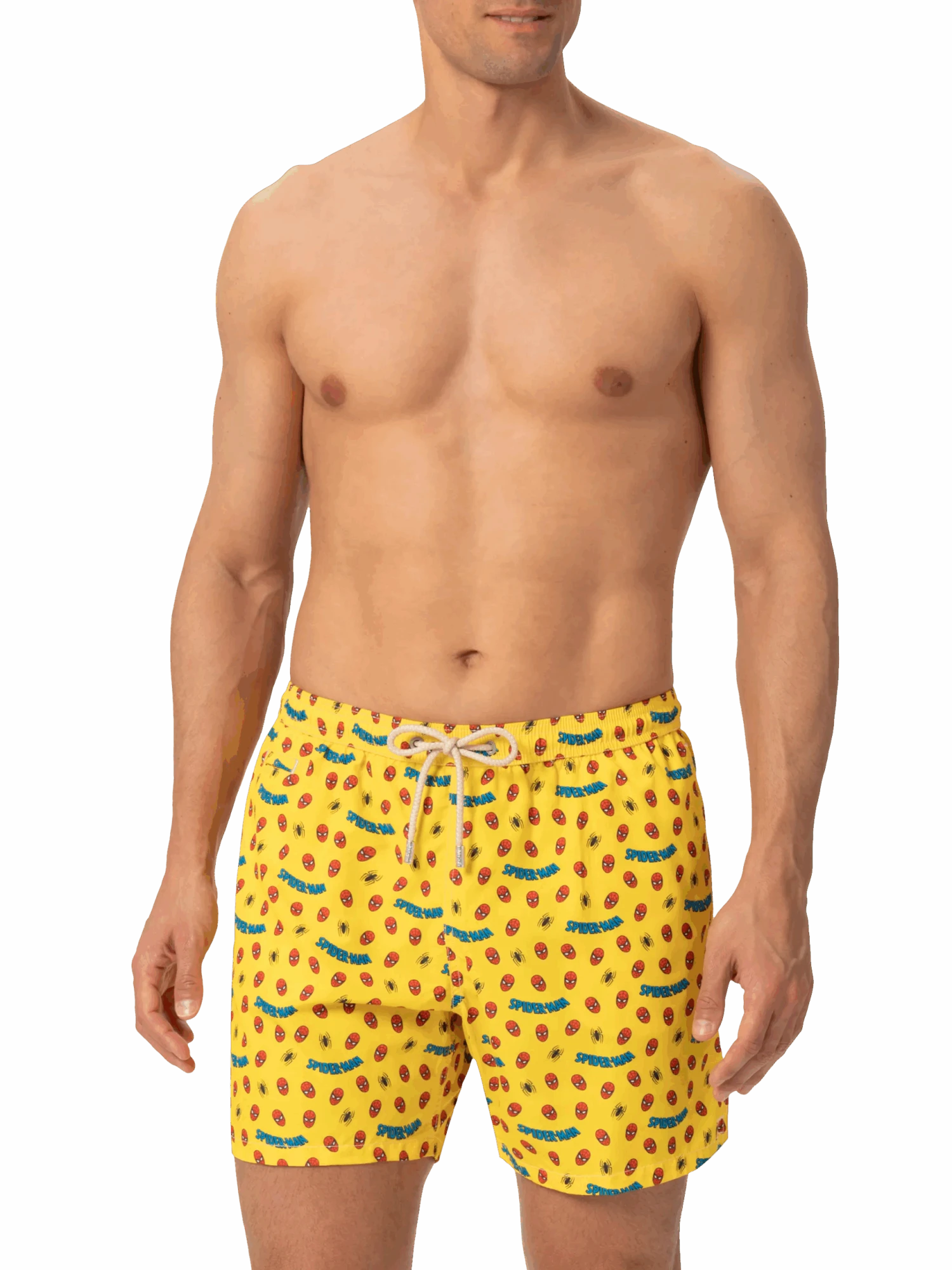 MC2 Saint Barth Lightweight Fabric Swim Shorts Lighting With Spiderman Print | MARVEL SPECIAL EDITION 5 MC2 Saint Barth Lightweight Fabric Swim Shorts Lighting With Spiderman Print | MARVEL SPECIAL EDITION - Image 3