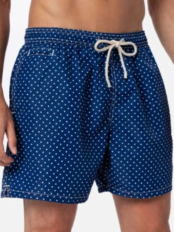 MC2 Saint Barth Man Lightweight Fabric Swim-shorts Lighting Micro Fantasy With Polka Dots Print -MC2 Saint Barth Shop UID LIG000304082F MAN SWIMSHORT BLUE 02 f47796e0 b858 45a0 8d4d 02bf029e65b3