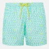 MC2 Saint Barth Man Light Fabric Swim Shorts With Crabs Print -MC2 Saint Barth Shop UID LIG000304105D MAN SWIMSHORT GREEN FUNNY 20241120183500 01