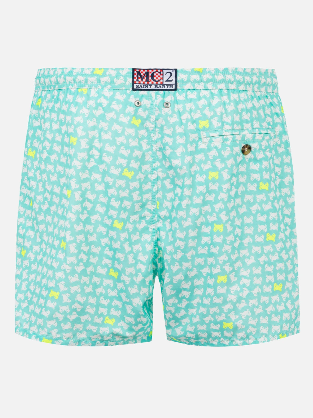 MC2 Saint Barth Man Light Fabric Swim Shorts With Crabs Print 4 MC2 Saint Barth Man Light Fabric Swim Shorts With Crabs Print - Image 2