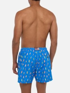 MC2 Saint Barth Man Light Fabric Swim Shorts With Windsurf Print -MC2 Saint Barth Shop UID LIG000304357D MAN SWIMSHORT SKY FUNNYPRINTS MC2 20250704173518 3