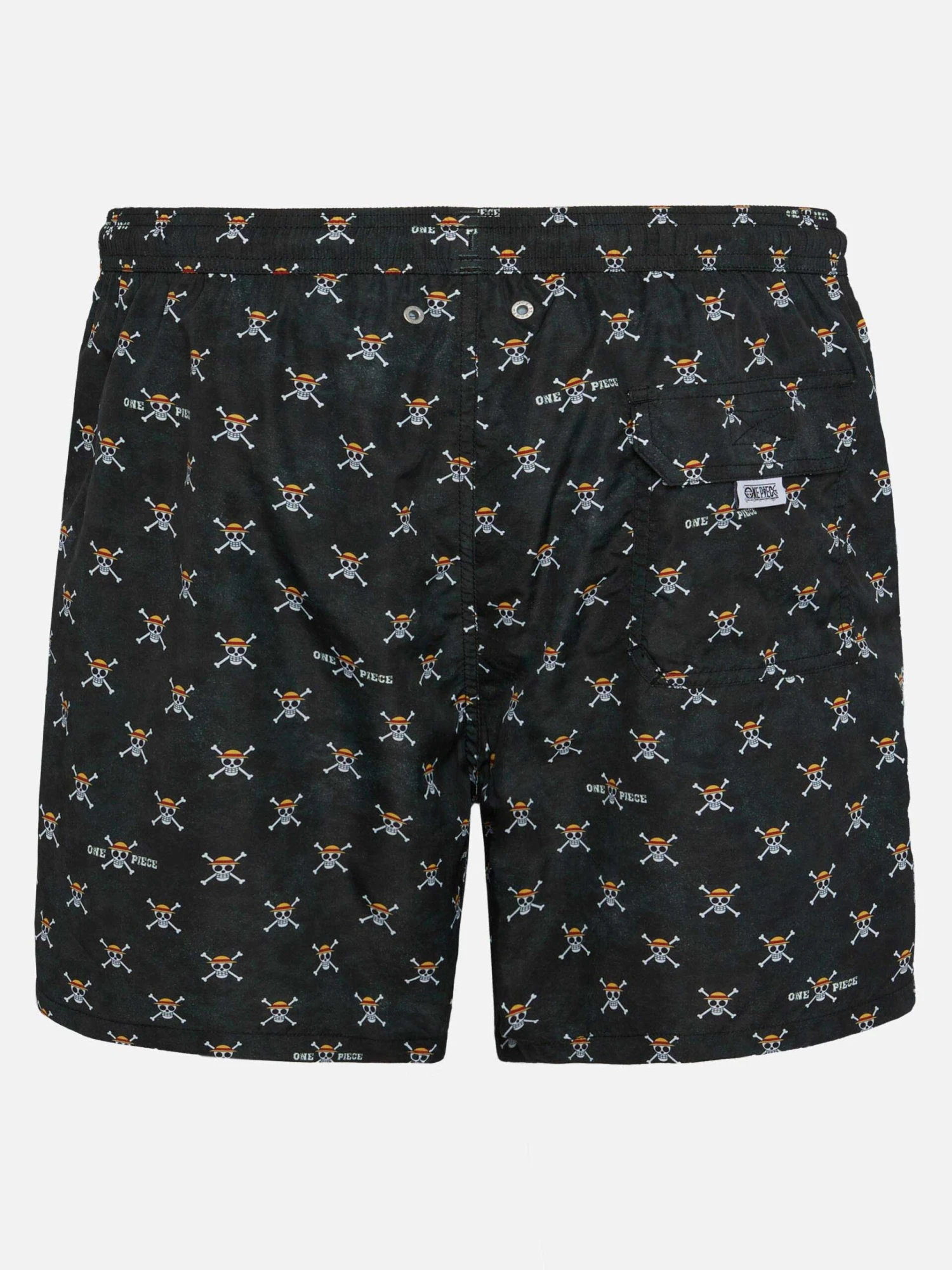MC2 Saint Barth Lightweight Fabric Swim Shorts Lighting With One Piece Skull Print | ONE PIECE® SPECIAL EDITION 4 MC2 Saint Barth Lightweight Fabric Swim Shorts Lighting With One Piece Skull Print | ONE PIECE® SPECIAL EDITION - Image 2