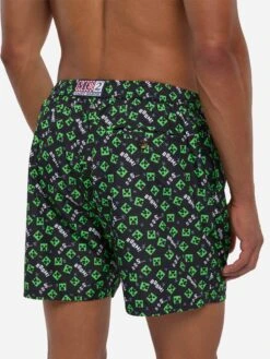 MC2 Saint Barth Lightweight Fabric Swim Shorts Lighting With Minecraft Print | MINECRAFT® SPECIAL EDITION 13 MC2 Saint Barth Lightweight Fabric Swim Shorts Lighting With Minecraft Print | MINECRAFT® SPECIAL EDITION -MC2 Saint Barth Shop UID LIG000304577H MAN SWIMSHORT BLACK CHARACTERS MINECRAFT 20250704173518 4