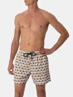 MC2 Saint Barth Man Lightweight Fabric Swim-shorts Lighting Micro Fantasy With Whisky And Cigars Print 10 MC2 Saint Barth Man Lightweight Fabric Swim-shorts Lighting Micro Fantasy With Whisky And Cigars Print -MC2 Saint Barth Shop UID LIG000304797F MAN SWIMSHORT BROWN 1