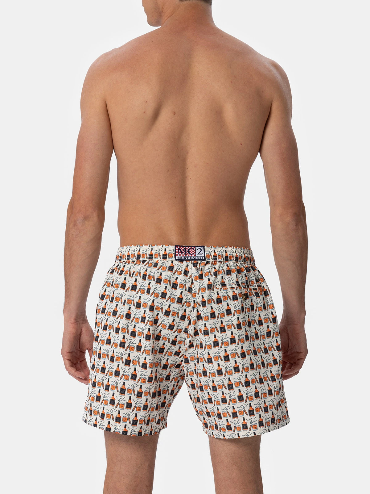 MC2 Saint Barth Man Lightweight Fabric Swim-shorts Lighting Micro Fantasy With Whisky And Cigars Print 7 MC2 Saint Barth Man Lightweight Fabric Swim-shorts Lighting Micro Fantasy With Whisky And Cigars Print - Image 5