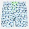 MC2 Saint Barth Lightweight Fabric Swim Shorts Lighting With Gin Gym Print -MC2 Saint Barth Shop UID LIG000305032H MAN SWIMSHORT WHITE 20250320160000 01
