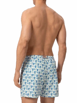 MC2 Saint Barth Lightweight Fabric Swim Shorts Lighting With Gin Gym Print -MC2 Saint Barth Shop UID LIG000305032H MAN SWIMSHORT WHITE 20250418124524 04