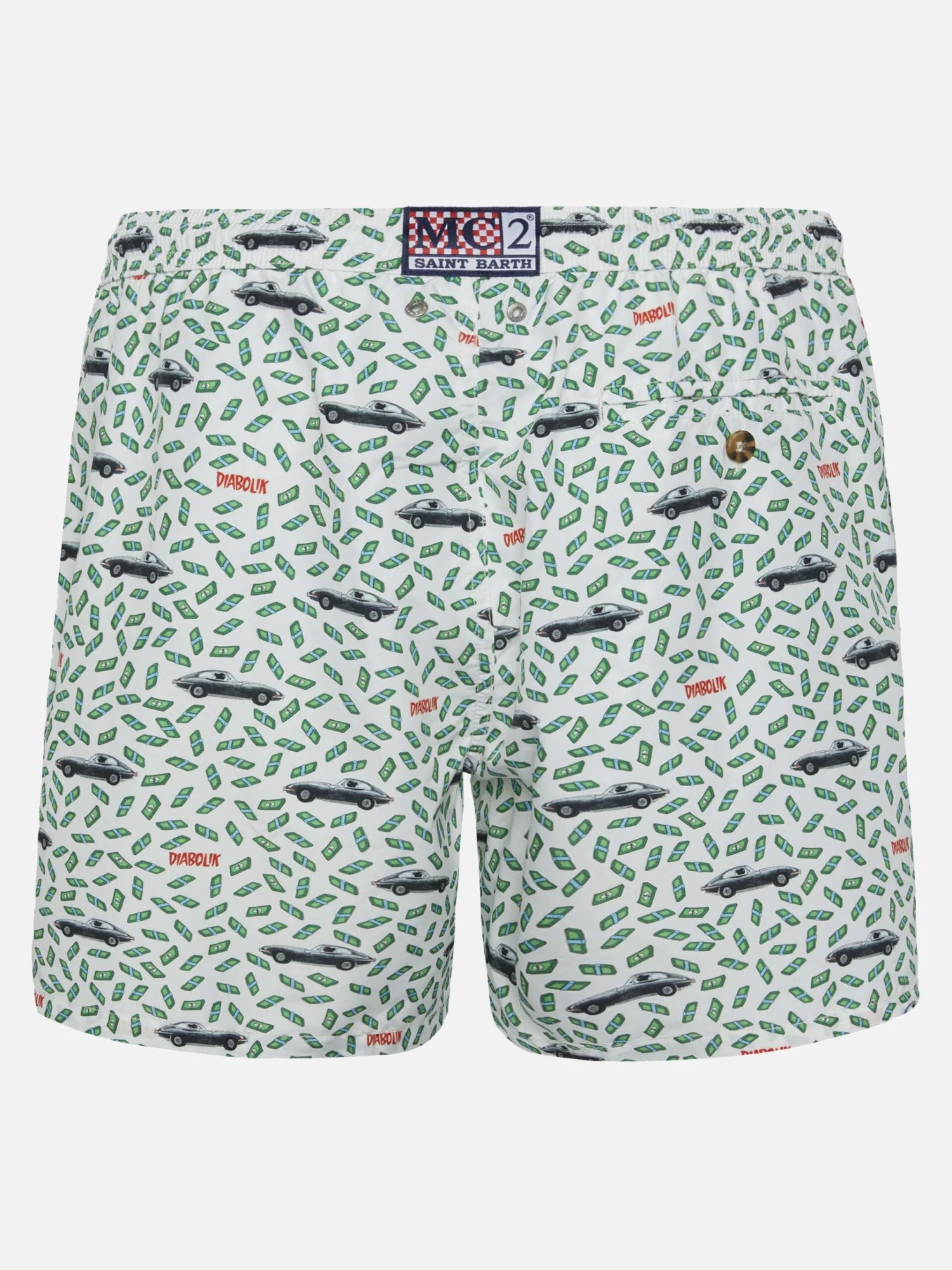 MC2 Saint Barth Lightweight Fabric Swim Shorts Lighting With Diabolik Print | DIABOLIK SPECIAL EDITION 4 MC2 Saint Barth Lightweight Fabric Swim Shorts Lighting With Diabolik Print | DIABOLIK SPECIAL EDITION - Image 2