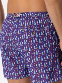 MC2 Saint Barth Light Fabric Swim Shorts With Spritz Print -MC2 Saint Barth Shop UID LIG000306666D MAN SWIMSHORT PINK 20241118173500 04