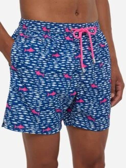 MC2 Saint Barth Man Light Fabric Swim Shorts With Fish And Sharks Print -MC2 Saint Barth Shop UID LIG000306834D MAN SWIMSHORT BLUE MARINELIFE MC2 20250704170012 2