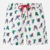 MC2 Saint Barth Man Lightweight Fabric Swim-shorts Lighting Micro Fantasy With Marvel Super Heroes Print | MARVEL SPECIAL EDITION -MC2 Saint Barth Shop UID LIG000309991F MAN SWIMSHORT WHITE 20240624163500 3