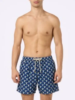 MC2 Saint Barth Man Lightweight Fabric Swim Shorts With Lazio Logo Print | SS LAZIO SPECIAL EDITION 9 MC2 Saint Barth Man Lightweight Fabric Swim Shorts With Lazio Logo Print | SS LAZIO SPECIAL EDITION -MC2 Saint Barth Shop UID LIG000310205F MAN SWIMSHORT LAZIOLOGOORO61 20240620110950 3