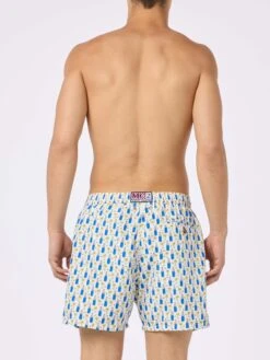 MC2 Saint Barth Man Lightweight Fabric Swim Shorts With Blanc 1664 Print | BLANC 1664 SPECIAL EDITION -MC2 Saint Barth Shop UID LIG000310392F MAN unknown 20240618080000 category BLANCTWIST01 2