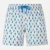 MC2 Saint Barth Man Lightweight Fabric Swim Shorts With Blanc 1664 Print | BLANC 1664 SPECIAL EDITION -MC2 Saint Barth Shop UID LIG000310392F MAN unknown 20240624163500 category BLANCTWIST01 3