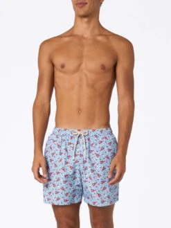 MC2 Saint Barth Man Lightweight Fabric Swim-shorts Lighting Micro Fantasy With Lobster Print -MC2 Saint Barth Shop UID LIG000310436F MAN SWIMSHORT SKY 20240903163500 5