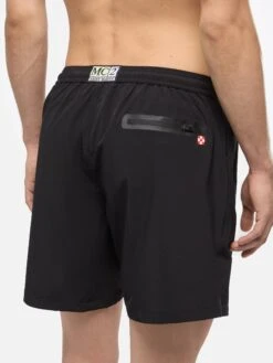 MC2 Saint Barth Black Zipped Swim Shorts Lighting Submarine -MC2 Saint Barth Shop UID LIG000500 MAN SWIMSHORT BLACKMC2MC2 MC2 4