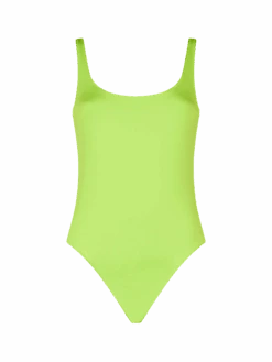 MC2 Saint Barth Woman Lime One Piece Swimsuit