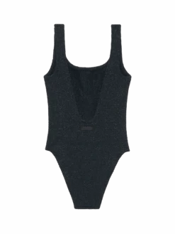 MC2 Saint Barth Lora Crinkle Lurex Black One-piece Swimsuit -MC2 Saint Barth Shop UID LOR000300300H WOMAN ONEPIECE BLACK LUREX 0 20250324143501 5