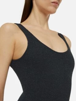 MC2 Saint Barth Lora Crinkle Lurex Black One-piece Swimsuit -MC2 Saint Barth Shop UID LOR000300300H WOMAN ONEPIECE BLACK LUREX 0 20250324150001 2