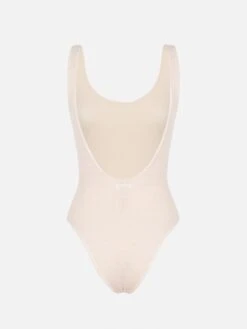 MC2 Saint Barth Lora Beige Crinkle One-piece Swimsuit -MC2 Saint Barth Shop UID LOR000303160H WOMAN ONE PIECE WHITE CRINKLE 3