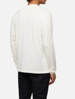 MC2 Saint Barth Winter Cotton T-shirt Luton With Car And Chalet Print -MC2 Saint Barth Shop UID LUT000100473E MAN T SHIRT WHITE MOUNTAINSTYLE 0 20250107183502 3