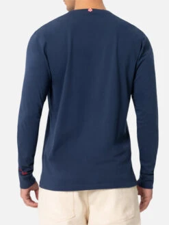 MC2 Saint Barth Man Blue T-shirt Luton With Vacanze Di Natale Film Logo Print | VACANZE DI NATALE SPECIAL EDITION 7 MC2 Saint Barth Man Blue T-shirt Luton With Vacanze Di Natale Film Logo Print | VACANZE DI NATALE SPECIAL EDITION -MC2 Saint Barth Shop UID LUT000103221G MAN T SHIRT BLUE MOUNTAINSTYLE VACANZEDINATALE 20241111103500 03