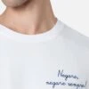 MC2 Saint Barth Man White T-shirt Luton With Negare, Negare Sempre! Embroidery | VACANZE DI NATALE SPECIAL EDITION -MC2 Saint Barth Shop UID LUT000103222G MAN T SHIRT WHITE 20240903150000 4