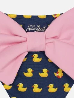 MC2 Saint Barth Madame Swim Briefs With Bow And Ducky Print 7 MC2 Saint Barth Madame Swim Briefs With Bow And Ducky Print -MC2 Saint Barth Shop UID MAD000102678H GIRL BOTTOM BLUE 20250214183500 03