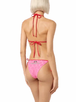 MC2 Saint Barth Woman Terry Embossed Triangle Bikini Maleah With Patches | BEEPY BELLA SPECIAL EDITION 10 MC2 Saint Barth Woman Terry Embossed Triangle Bikini Maleah With Patches | BEEPY BELLA SPECIAL EDITION -MC2 Saint Barth Shop UID MALE00110419F WOMAN BIKINI PINK 3