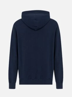 MC2 Saint Barth Cotton Hooded Sweatshirt Manhattan With St. Barth Embroidery -MC2 Saint Barth Shop UID MANH00100134H MAN SWEATSHIRT BLUE 20250315090000 05