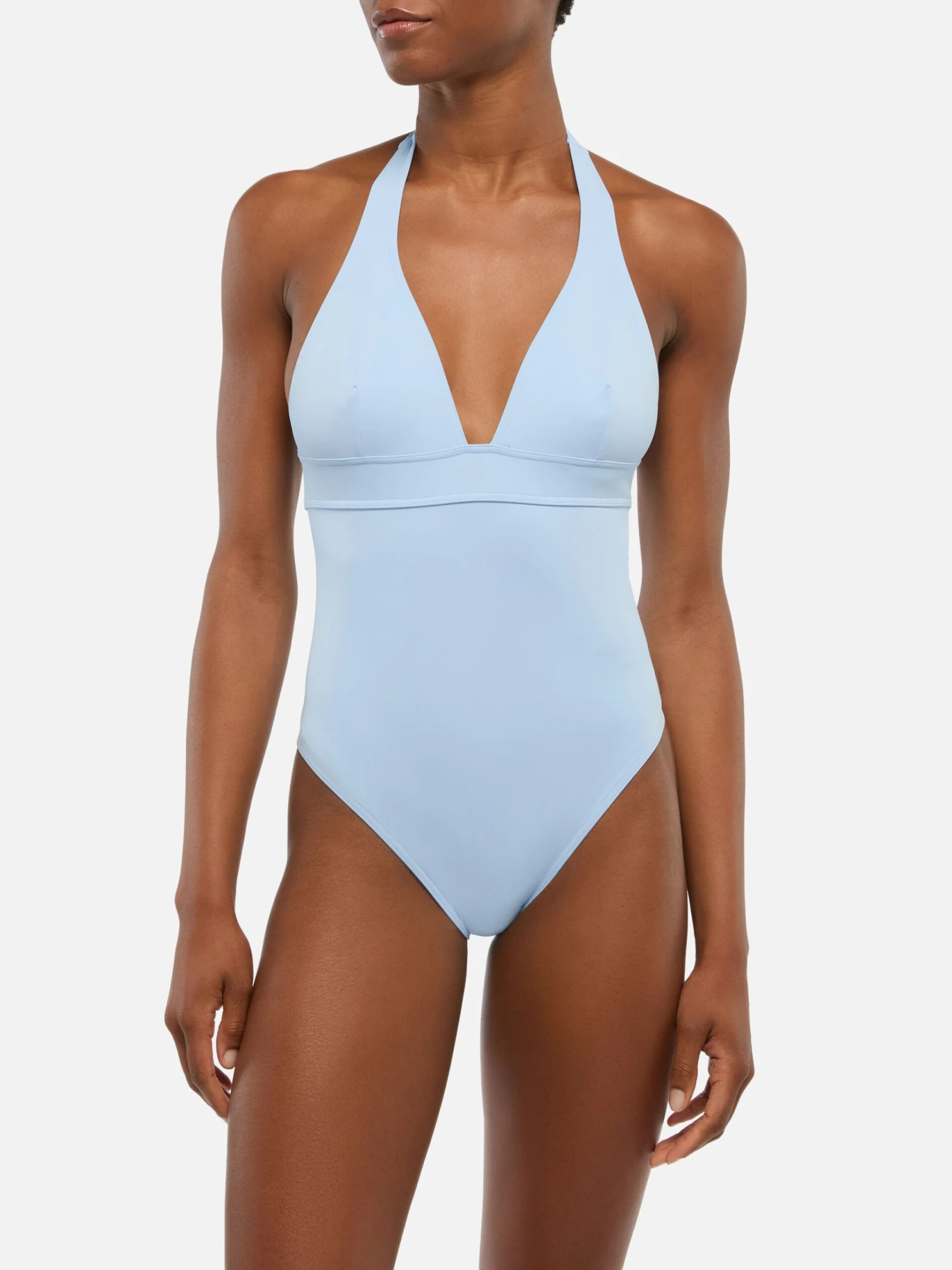 MC2 Saint Barth Marylin Light Blue One-piece Swimsuit 4 MC2 Saint Barth Marylin Light Blue One-piece Swimsuit - Image 2