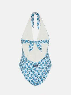 MC2 Saint Barth Marylin One-piece Swimsuit With Floral Print -MC2 Saint Barth Shop UID MARN00100153H WOMAN ONE PIECE WHITE 0 0 20250320133500 5