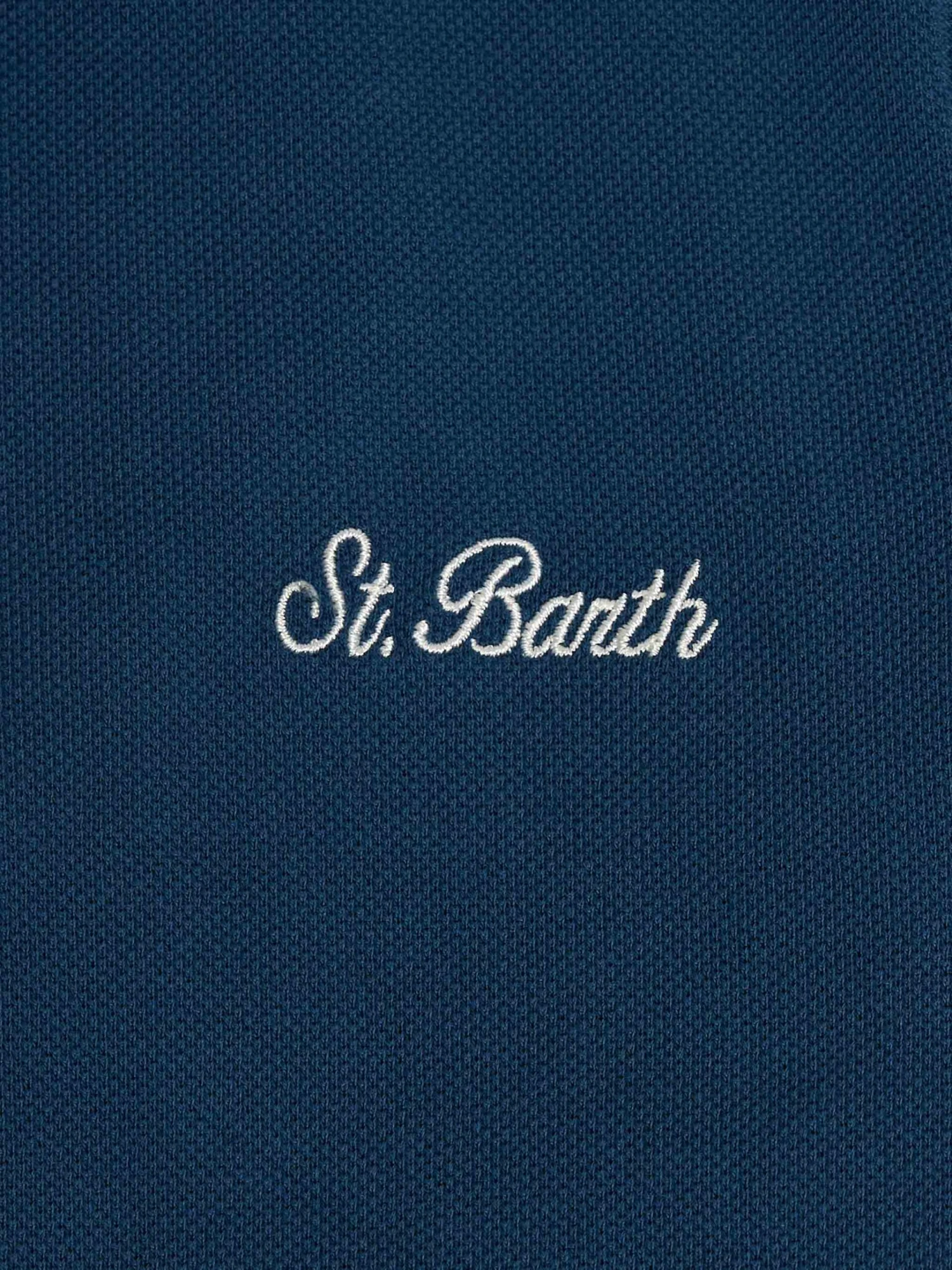 MC2 Saint Barth Boy Cotton Piquet Polo Marvin 5 MC2 Saint Barth Boy Cotton Piquet Polo Marvin - Image 3