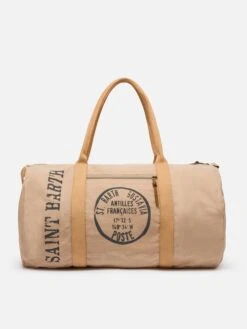 MC2 Saint Barth Beige Travel Duffel Bag Maxime