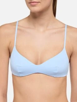 MC2 Saint Barth Virgo Light Blue Classic Swim Briefs- May Light Blue Scoop Bralette Top -MC2 Saint Barth Shop UID MAY000100099H WOMAN TOPBIKINI SKY PLAIN.COLOR MC2 2 734088ff 9cd4 4fd9 977a 26844cde9981
